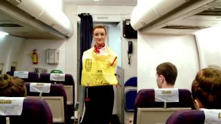 IAOT  InFlight Safety Demonstration [upl. by Alrahs]