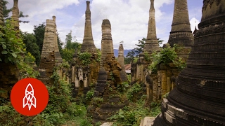 Explore Crumbling Towers Hidden in Myanmar’s Jungle [upl. by Riem]