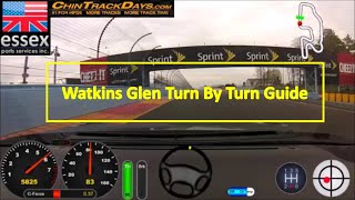 Watkins Glen Turn By Turn Guide [upl. by Sonnnie]