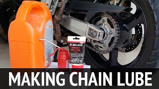 How To  Making The Best Motorcycle Chain Lube [upl. by Nicodemus]