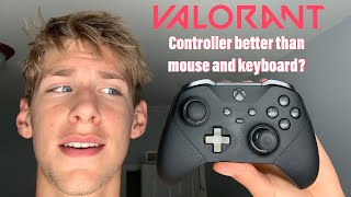 How to Play VALORANT With a Controller  Guide  Gameplay [upl. by Ellennod27]