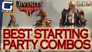 DIVINITY ORIGINAL SIN 2  Ultimate Starting Party Combinations [upl. by Lamag]