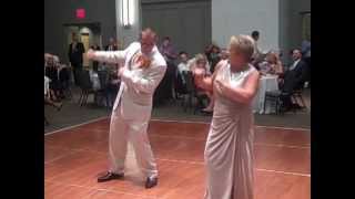 Energetic MotherSon First Wedding Dance [upl. by Novhaj580]