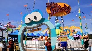 HD Super Silly Fun Land  Swirly Swirly Ridethrough  Universal Studios Hollywood [upl. by Essile]