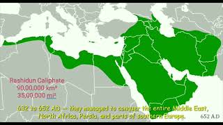 Conquests of Rashidun Caliphate [upl. by Ketti]