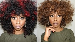 How to cut shape and style curly wigs  Jessica Pettway [upl. by Darelle205]