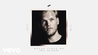 Avicii  Never Leave Me Lyric Video ft Joe Janiak [upl. by Nathan]