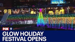 GLOW Holiday Festival opens in St Paul [upl. by Ainegue]