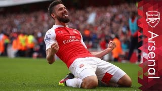 Olivier Giroud  Top5 Premier League goals [upl. by Lienet]