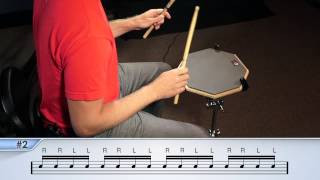 Drumming WarmUp Beginner  Drum Lesson [upl. by Nylirahs151]