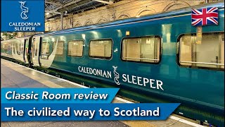 The New Caledonian Sleeper London to Edinburgh in a Classic Room [upl. by Nageam]