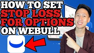 Webull 2024  Quick Tutorial  How to Set Stop Loss For Options [upl. by Elleirua210]