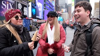 Giving NYC Strangers Kulfi Indian Ice Cream They Were SHOCKED [upl. by Alusru]