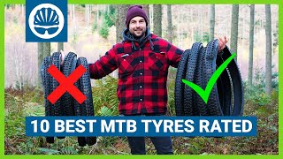 Top Trail and Enduro MTB Tyres  Mega Mountain Bike Tyre Test [upl. by Ikkiv]