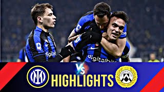 Inter Milan VS Udinese  Highlights  Italy Seria A  29 September 2024 [upl. by Alexandre857]