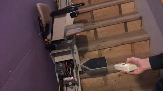 installing “bruno” STAIR LIFT [upl. by Winfred]