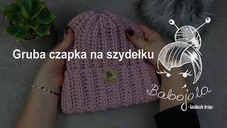 Czapka na szydełku Jak zrobić [upl. by Schaffel631]