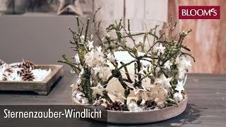 DIY Windlicht  Weihnachtsdeko  christmas decoration  BLOOM’s Floristik [upl. by Alexei]