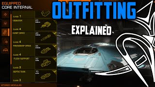 Beginners guide  ship Outfitting modules amp builds explained Elite Dangerous [upl. by Jamey]