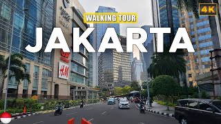 Jakarta INDONESIA  Sudirman Central Business District SCBD Walking Tour [upl. by Yorker57]