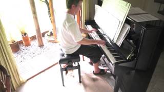 Informal Piano Practice  Sibelius Karelia Suite  Intermezzo  P Barton piano [upl. by Ydarb]