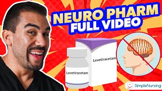 Pharmacology  Neurological medication full video for nursing RN PN NCLEX [upl. by Uchish]