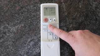 Morris Tips Operating Remote for Your Mitsubishi Ductless System [upl. by Aihsiym851]