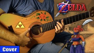 GERUDO VALLEY  ZELDA OCARINA OF TIME meet flamenco gipsy guitarist GAME GUITAR COVER FINGERSTYLE [upl. by Vihs]