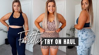 Fabletics Try On Haul  Plus Size Activewear Honest Review  Louise Henry [upl. by Tiny]