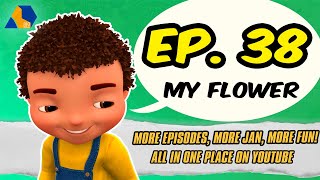 Jan Cartoon in Urdu  My Flower  Official Cartoon Remastered  S01 E38 [upl. by Ielarol]