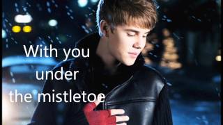 Justin Bieber  Mistletoe Lyrics on screen [upl. by Bowers]