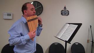 Teach yourself Pan Flute Easy lessons First songs 1 [upl. by Ahsieyn717]