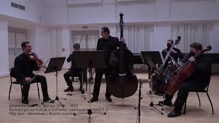 J M Sperger Concerto No2  Filip JARO  Double Bass [upl. by Catima]