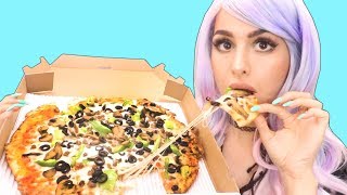 ASMR Pizza Mukbang Eating Show [upl. by Naomi]