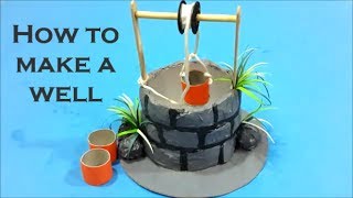 how to make a well  science project  pulley [upl. by Ikkim30]