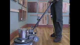 How to screen and recoat a hardwood floor [upl. by Airdnala]