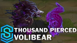 Thousand Pierced Volibear Skin Spotlight  PreRelease  League of Legends [upl. by Enialahs]