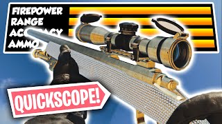 The FASTEST quotPellingtonquot QUICKSCOPE Class Setup Cold War [upl. by Frank]