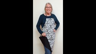 How to Sew a Reversible Double Sided Apron [upl. by Gottwald]