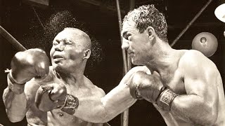 Rocky Marciano vs Jersey Joe Walcott 1  Highlights The Ring Fight of the Year [upl. by Everest]