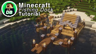 Minecraft Fishing Dock Tutorial [upl. by Adlihtam]