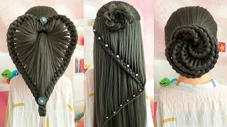 hairstyle ka design  hairstyle juda design  balon ke design  bridal hairstyle  design Bal [upl. by Ahsias]