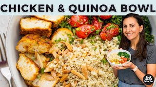 Chicken and Quinoa Grain Bowls  EASY DINNER [upl. by Malley]