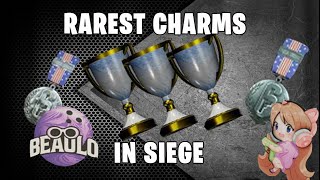 10 RAREST CHARMS EVER IN SIEGE [upl. by Uriisa980]