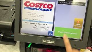 Costco Wholesale Self Checkout [upl. by Ayerhs]