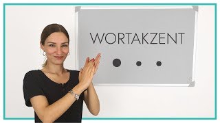 Betonung  Der Wortakzent im Deutschen Grundlagen [upl. by Keverian]