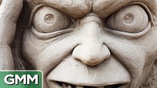 Most Amazing Sand Sculptures in the World [upl. by Eesdnil]