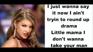 Lyrics Fergalicious  Fergie [upl. by Ammamaria]