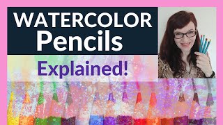 Watercolor Pencils Tutorial for Beginners [upl. by Brooking]