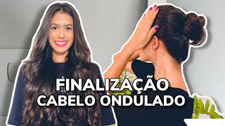 FINALIZAÇÃO PARA CABELO ONDULADO 2A por Mirella Martins [upl. by Akimal]